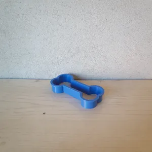 Dog bone cookie cutter