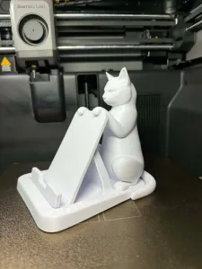 Cat Phone Stand – Cute Desk Holder for Smartphone