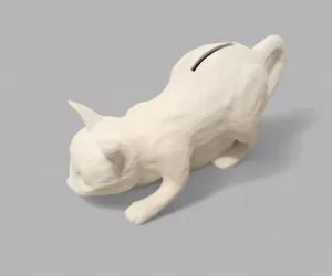 Cat piggybank