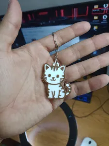 KITTEN KEYCHAIN - CAT