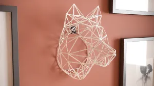 Polygon 3D Wolf Head