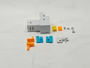 Minecraft pixel art ornament toy - Seagull