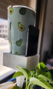 Portable Beach Cup holder and Phone Holder