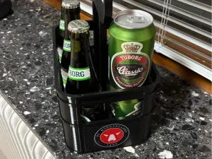 Beer case with fcm logo