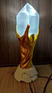 Crystal World Cup Trophy Lamp