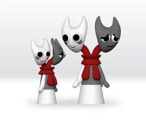 Sprunki Razzle and Dazzle STL 3D Model Dandys World