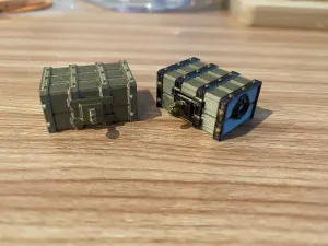 Locked Treasure Chest - DND terrain
