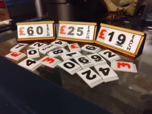 Price Cards with Stands + Hangers