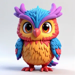 Cute Funko Owl FREE model