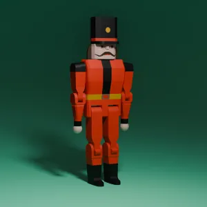 Toy nutcracker man