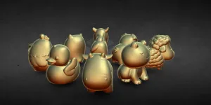 farmyard animals all