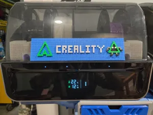 Creality Pixel Plaque - High Detail Display Piece