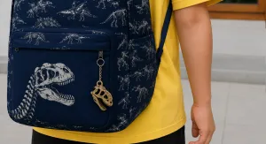 Dilophosaurus Skull | Fossil Keychain