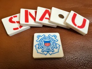 US Military Fridge Magnets (Military Branches and Alphabet)