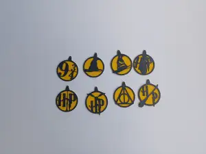 keychain Harry Potter, decoration
