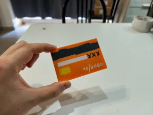 Funny Credit Card "Elon Nusk" - Credit Card Holder