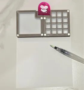 迷你水彩調色盤mini watercolor palette