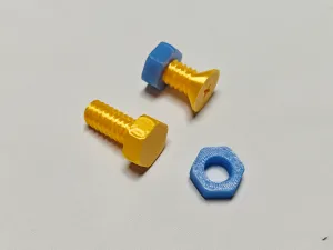 Nuts, Screws, Bolts, Low-Strength Hardware