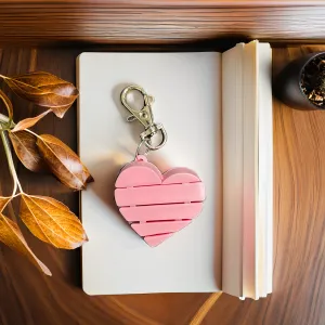 Heart fidget keychain | Stress relief accessory | fidget toy