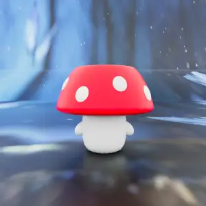 mushroom plant pot