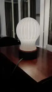 lamp warm chalice / lampara caliz calido.