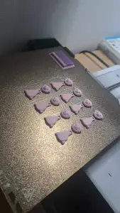 Pig earrings