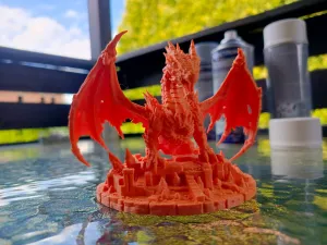Crystal Dragon Figurine - DND