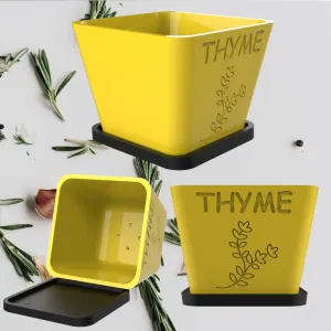 Set of 5 Herb Pot Planters (Set2)