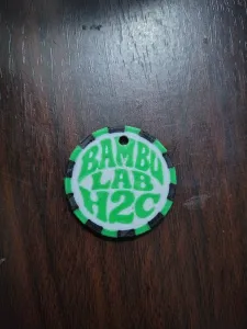 Bambulab H2C MakerCoin / Multicolor Keychain