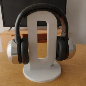 headphone holder stand letter D