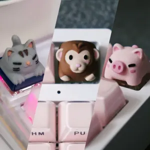Cute animales Vol II Keycaps - Mechanical Keyboard