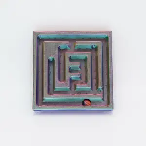 Marble maze fidget toy