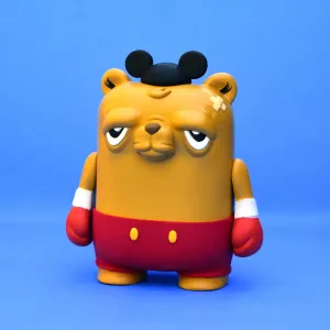 The Bear Champ Nice Try Edition Fan Art Toy
