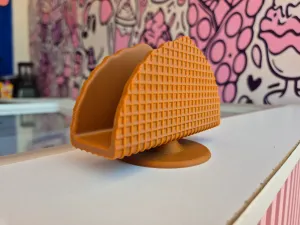 Waffle Napkin Holder | Modern Kitchen & Table Decor