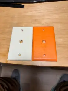 Coaxial Wall Plate