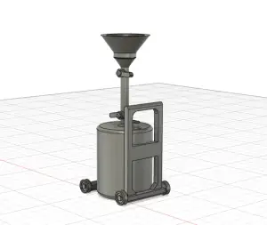 1/18 Machine de changement d'huile C / Oil change machine C