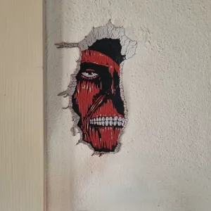 Titan in the wall Attachable (HueForge)