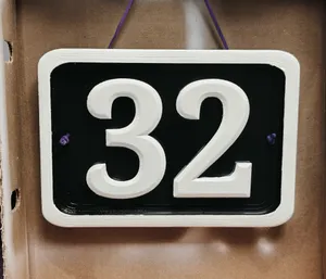 Home Plate Number