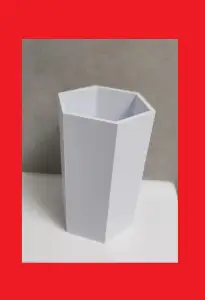 HEXAGON Pen holder case vase pencil