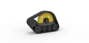 Track of tractor Scale 1:25