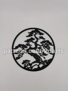 Bonsai 2D Wall Art