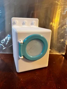Washing machine piggy bank. Penny bank