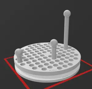 Adjustable Spinning Paint Mount/Stand