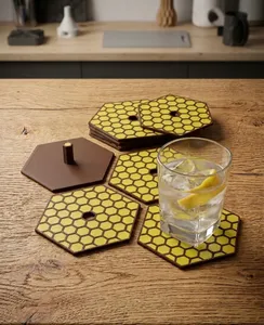 Honeycomb Coaster Set