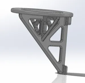 Round tabletop