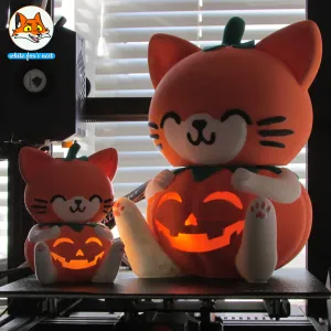 Pumpkin-Cat Candy Box (or Cat-Pumpkin maybe?)