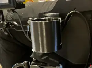 Wheelchair mug holder