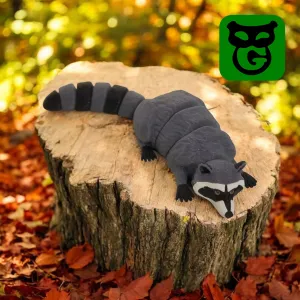 Lazy Raccoon Flexi (Multicolor 3mf included)