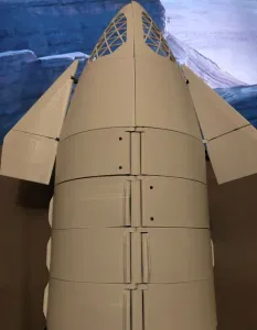 Lego SpaceX Starship Model (1/30 scale)