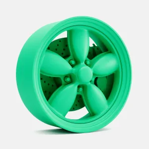 1/24 Scale, 15x6 Daisy Wheel and Brake